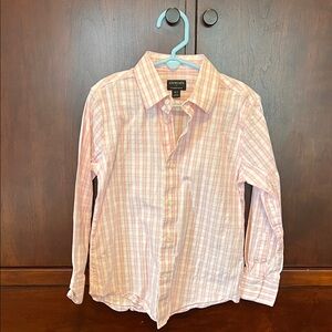 Crewcuts Light Pink Checkered Men's Shirt